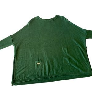 Women’s Mersea Catalina sweater in forest green